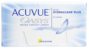 ACUVUE® OASYS® Brand Contact Lenses with HYDRACLEAR® PLUS Technology