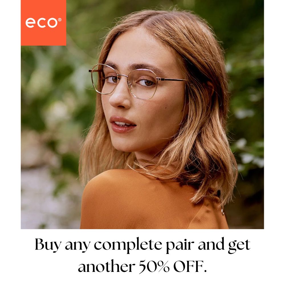 eco eyewear bogo promo