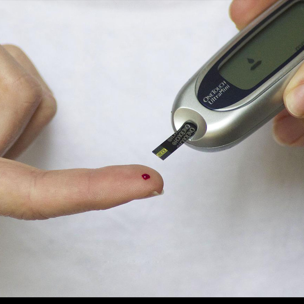 Blood sugar level check
