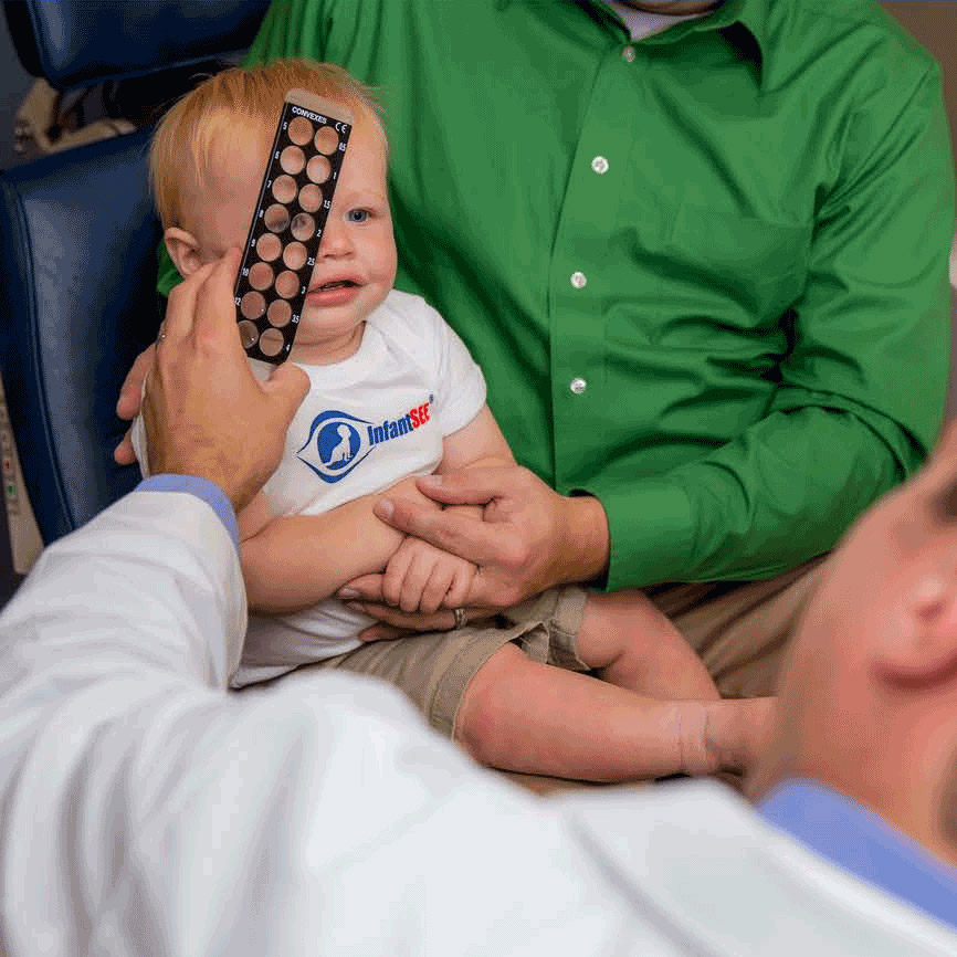 Infantsee eye exam at Christenson Vision Care