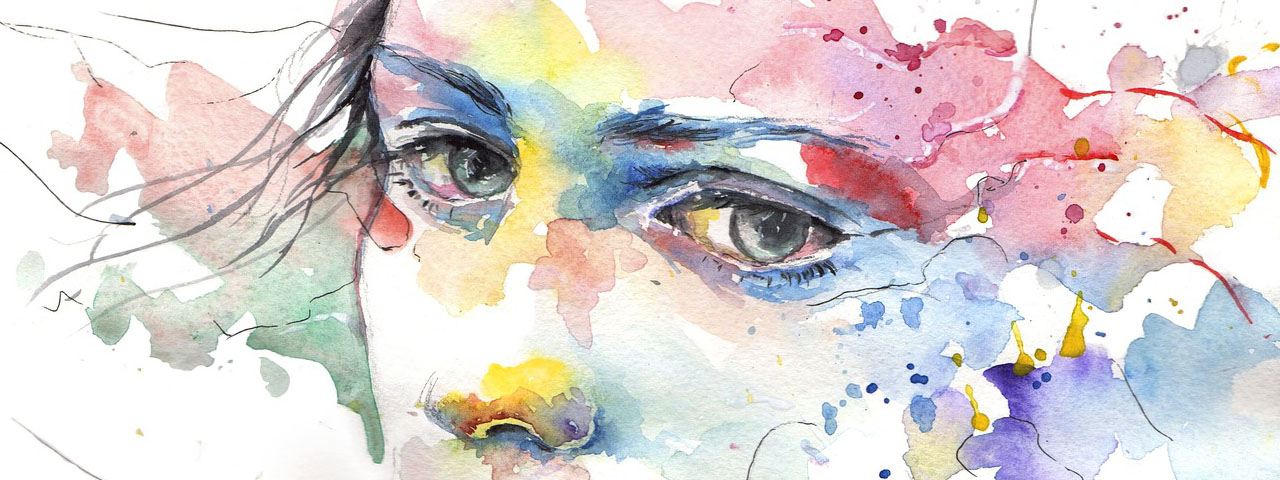 Healthy Eyes Painted in Beautiful Colors