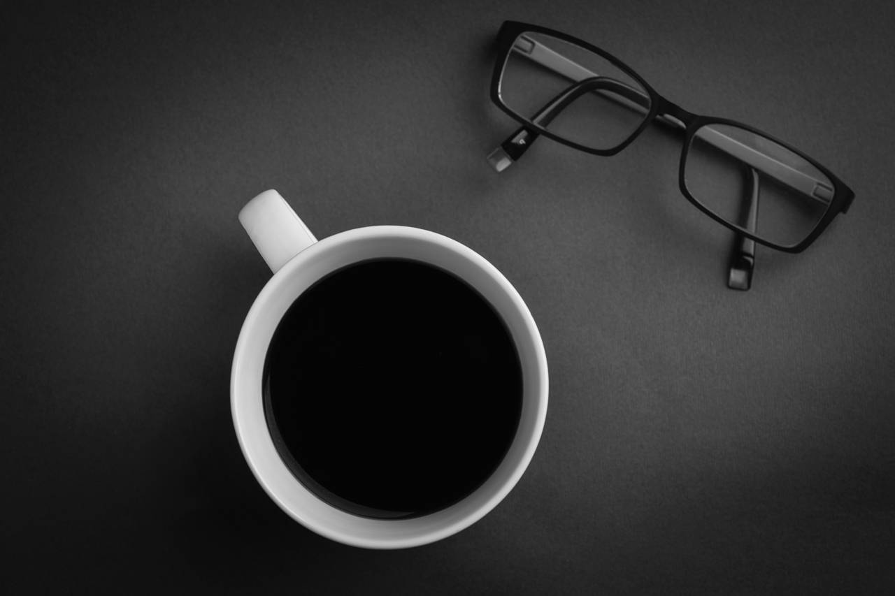 Black Coffee and Glasses 1280x853