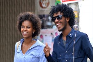 Happy African American Couple Sunglasses 1280×853