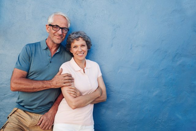 senior couple geriatric eye care services round rock tx