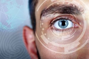 Man Wearing Contact Lenses - Optometrist in Olathe, KS