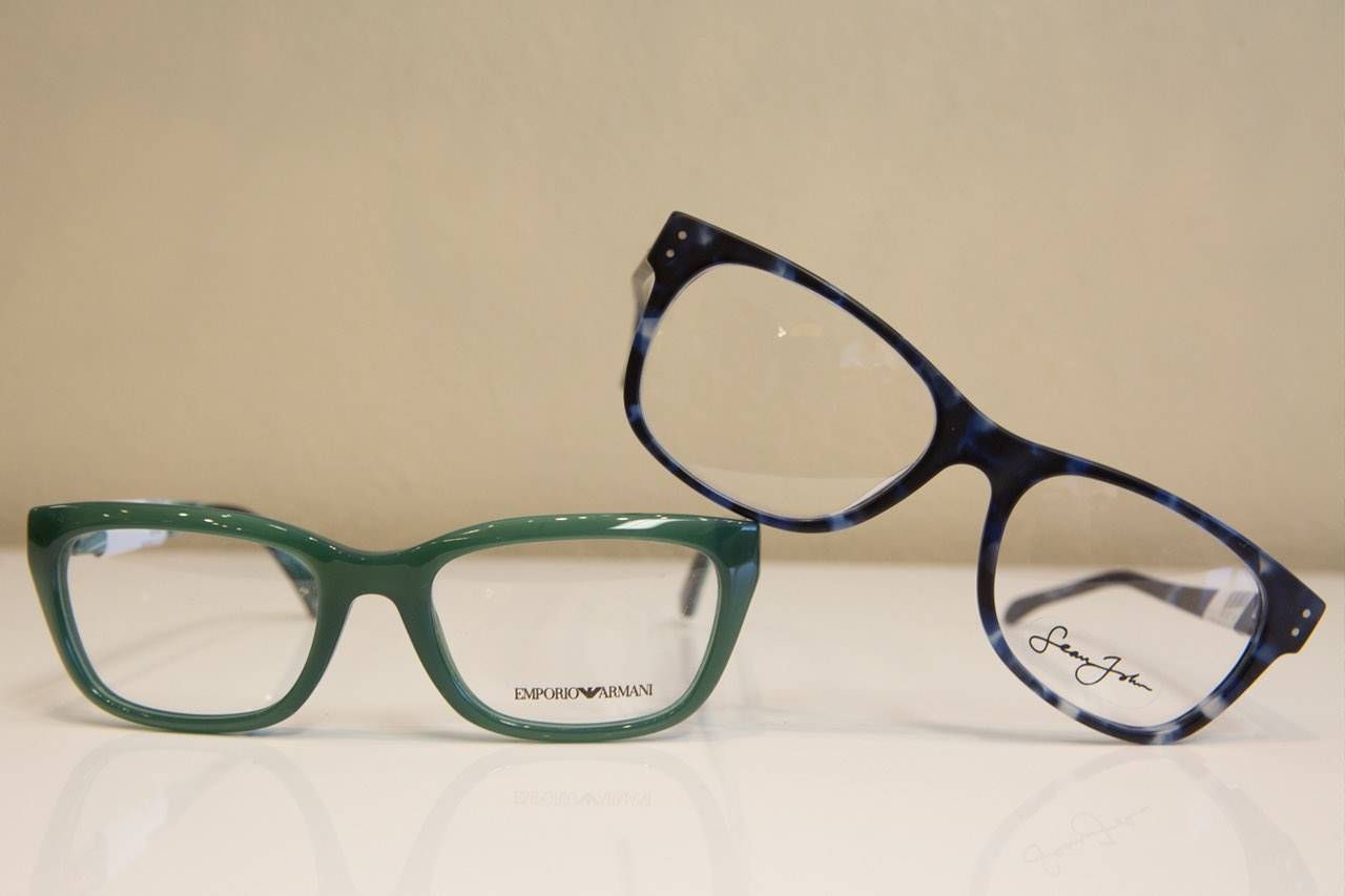 glasses frames green blue in st. charles and overland