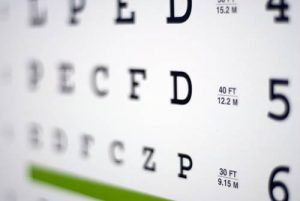 eye exam chart in sams club in clarksville tn