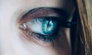 Woman blue eye in Fuquay Varina, NC