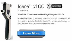 Icare ic100 tonometer learn more no air puff