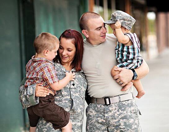 military parents with children in Fayetville, NC