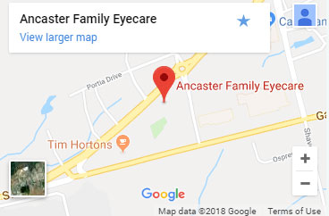 Map to Ancaster Family Eyecare