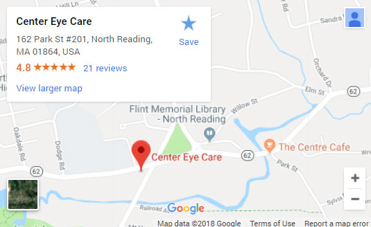 Center Eye Care Map