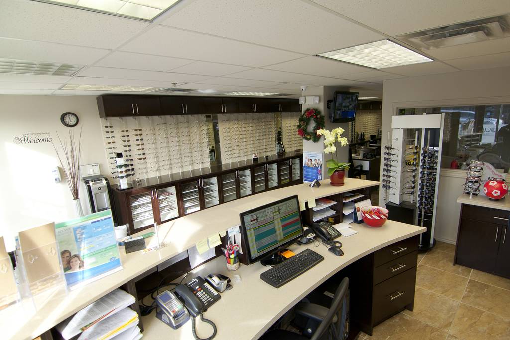 Lucent Family Eye Care Interior