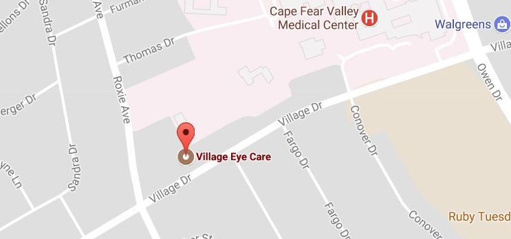 Village Eye Care is nearby, centrally located in Fayetteville, NC