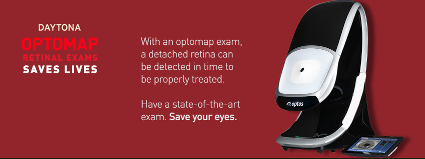 Daytona OPTOMAP Retinal Exam Saves Lives! Have a state-of-the-art exam. Save your eyes.
