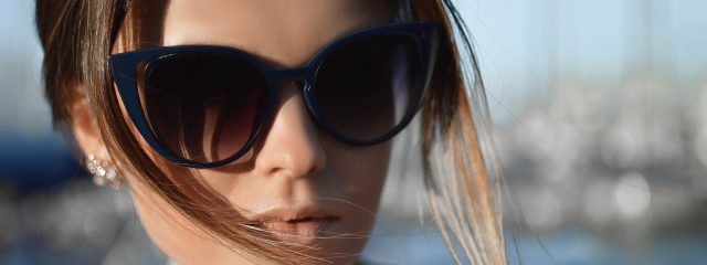Woman wearing Sunglasses in Orange, TX