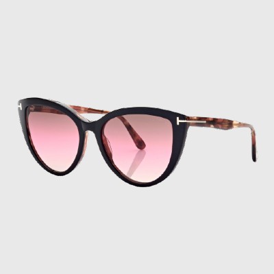 pair of pink tom ford sunglasses