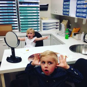 Kids in the Contact room