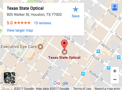 Texas State Optical Downtown Map