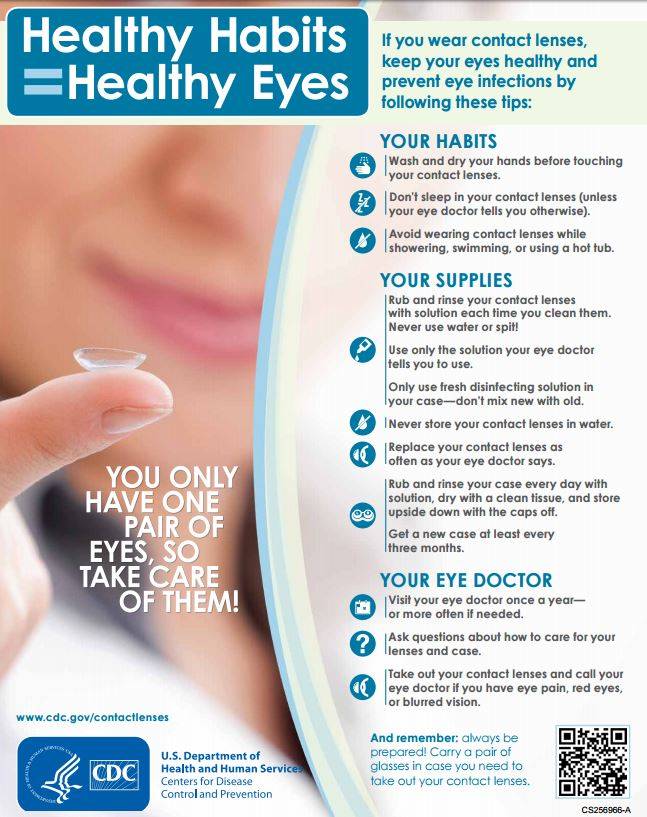 contact lens healthy