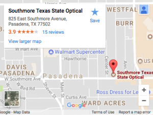 Southmore Texas State Optical Map