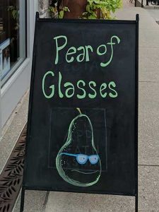 pear of glasses allex tx