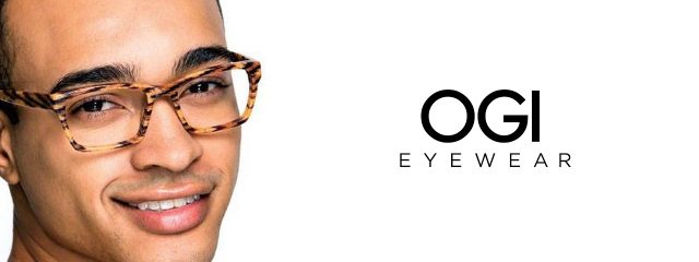 Eye doctor, man wearing OGI eyeglasses in Seattle, WA