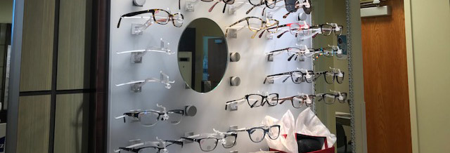 eye glass page header eyevision