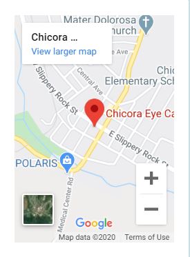 Chicora Map