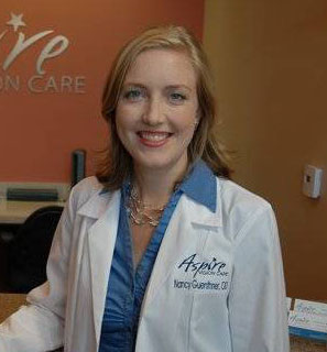 Eye exam, Dr. Nancy Guenthner in Round Rock, TX