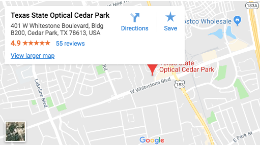 Texas State Optical – Cedar Park