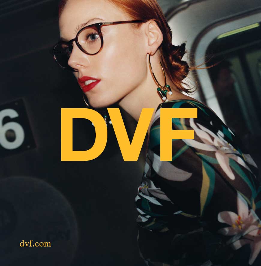 DVF Eyewear at EYECenter Optometric in in Folsom, Rocklin, Citrus Heights & Gold River, California.