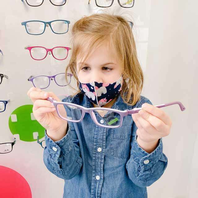 little girl pediatric glasses