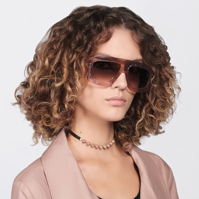 woman wearing dior sunglasses