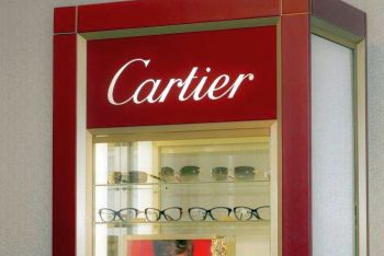 cartier eyewear display