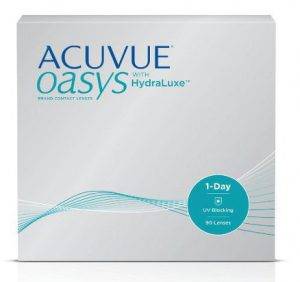 1 DAY ACUVUE® OASYS® with new HydraLuxe™ technology 