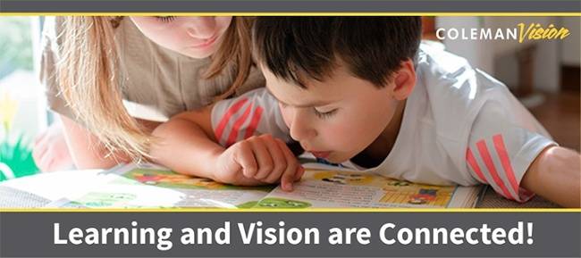 pediatric eye care is important for learning