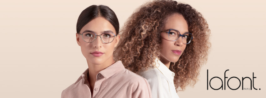Women Wearing LaFont Eyeglasses Frames