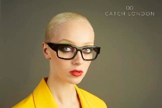 blond woman wearing catch london eyeglasses min