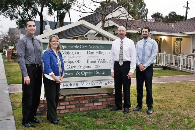 Eye doctors in front of our office in Paso Robles, CA