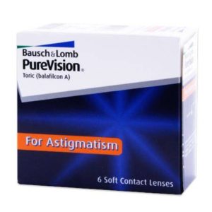 bausch+lomb purevision toric for astigmatism contact lenses