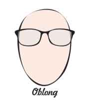 oblong glasses shape