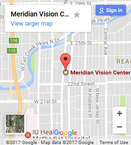 Meridian Vision Center map