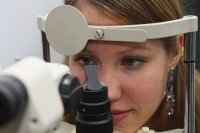 bio microscopy eye exam Athens, GA