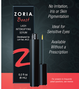 zoria boost w benefits listed