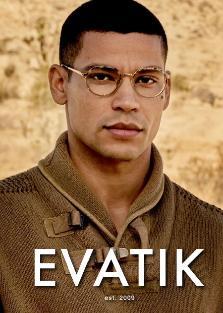 man wearing evatik eyeglasses