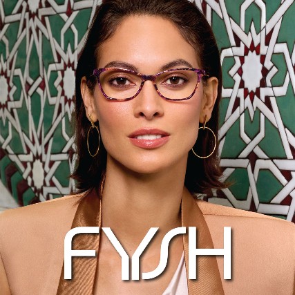 woman wearing fysh eyeglasses