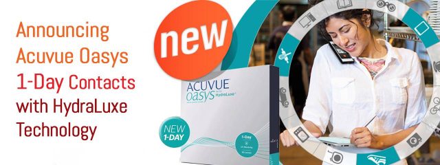 Eye doctor, acuvue box of contact lenses in Oconomowoc, Watertown and Pewaukee, WI