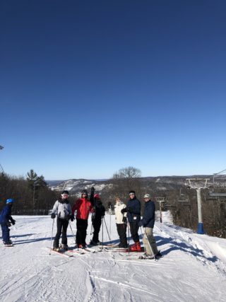 Our eye care staff on a ski trip!