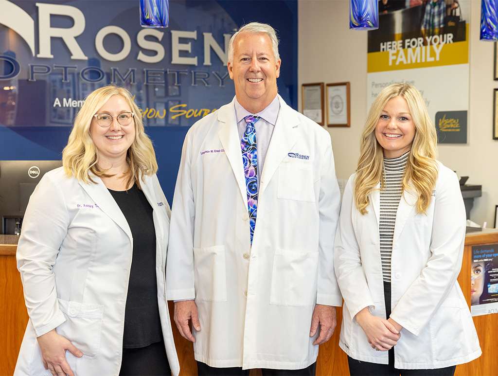 Eye doctors a Rosen Optometry Closup